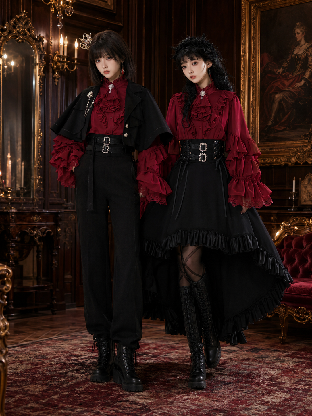 Day and Night Song Ouji Two-Set Outfit - main styling view 01 Day and Night Song Ouji Two-Set Outfit, main styling view 01