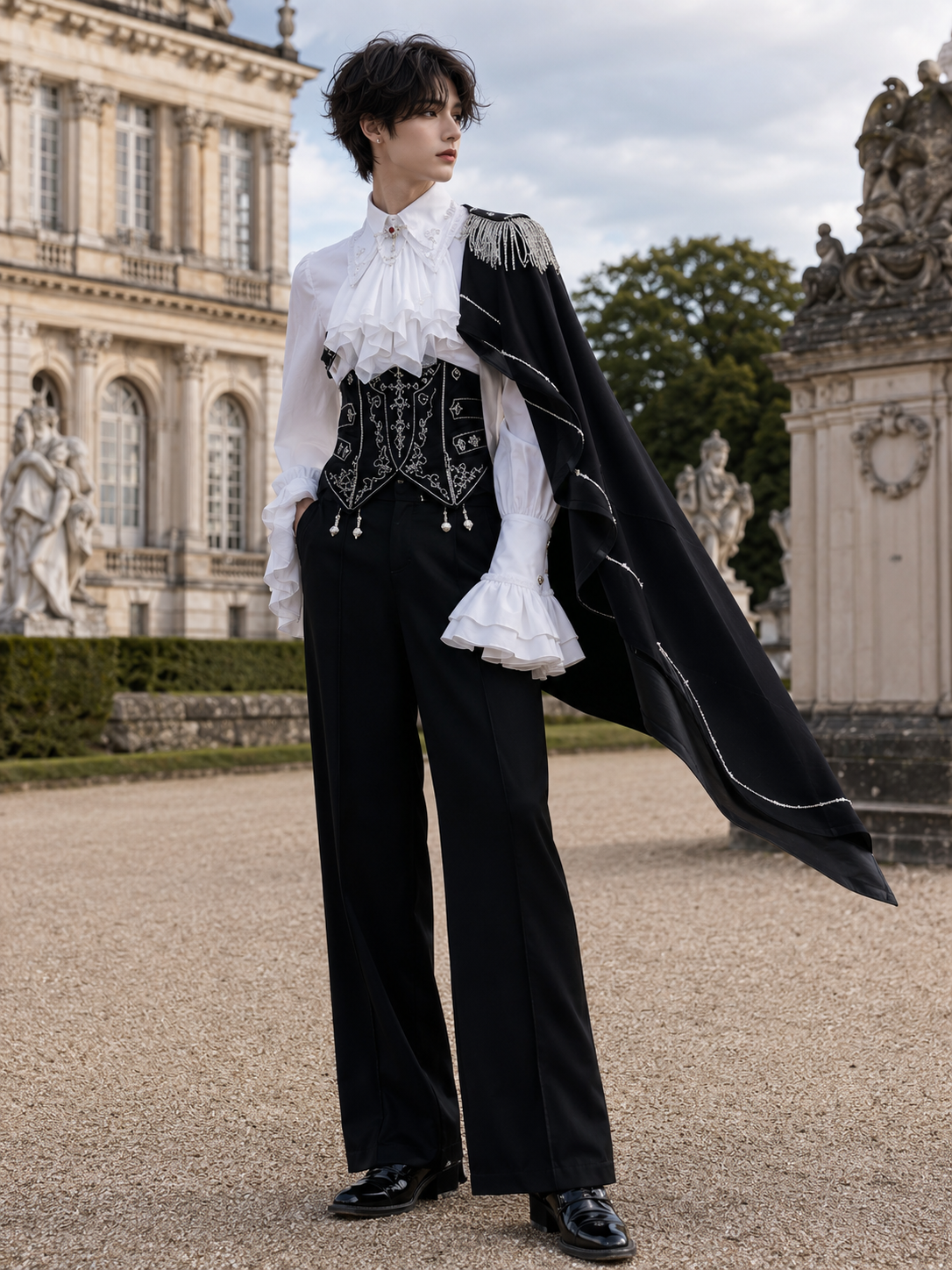 Royal Pact Palace Ouji Set - Black and White Main Product Styling View 01 Royal Pact Palace Ouji Set in Black and White, main product styling view 01